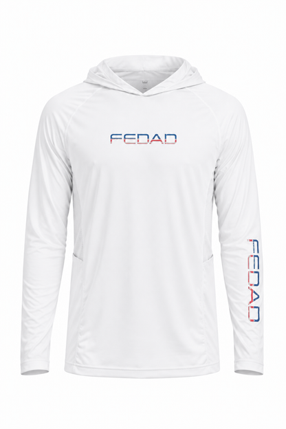 OFFSHORE PATRIOT HOODIE WHITE