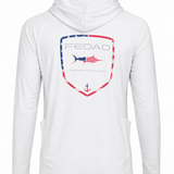 OFFSHORE PATRIOT HOODIE WHITE