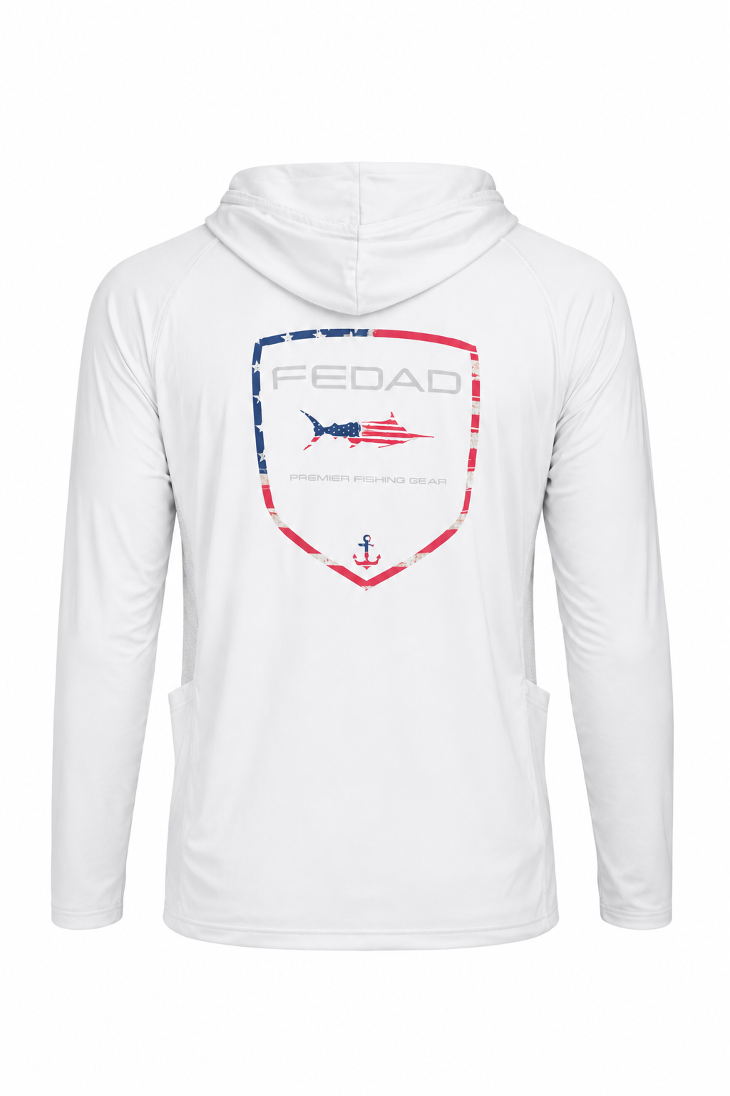 OFFSHORE PATRIOT HOODIE WHITE