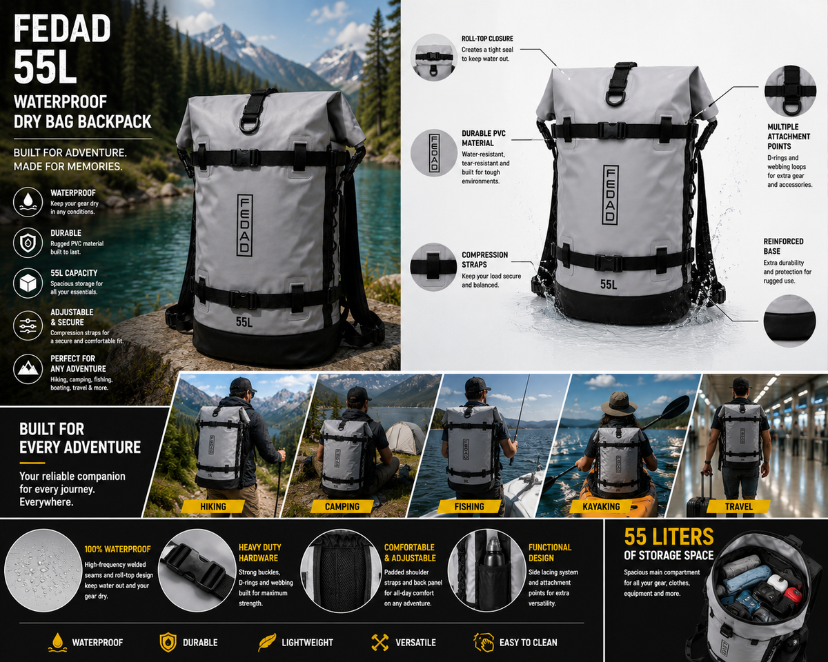 WATERPROOF BACKPACK