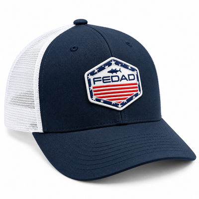 NAVY/WHITE OFFSHORE PATRIOT SNAPBACK