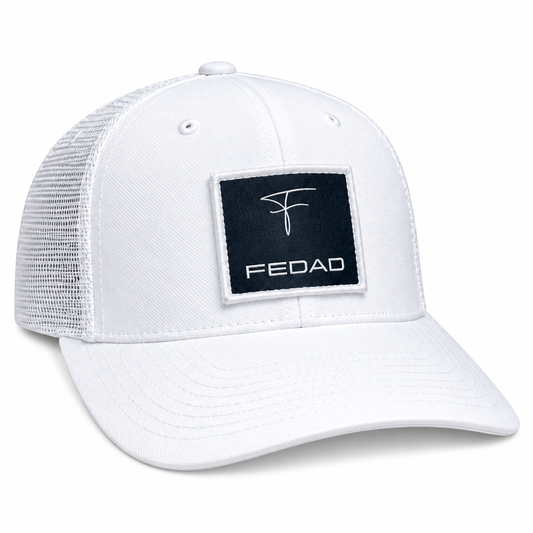 WHITE SIGNATURE SNAPBACK