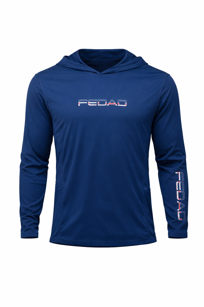 OFFSHORE PATRIOT HOODIE NAVY
