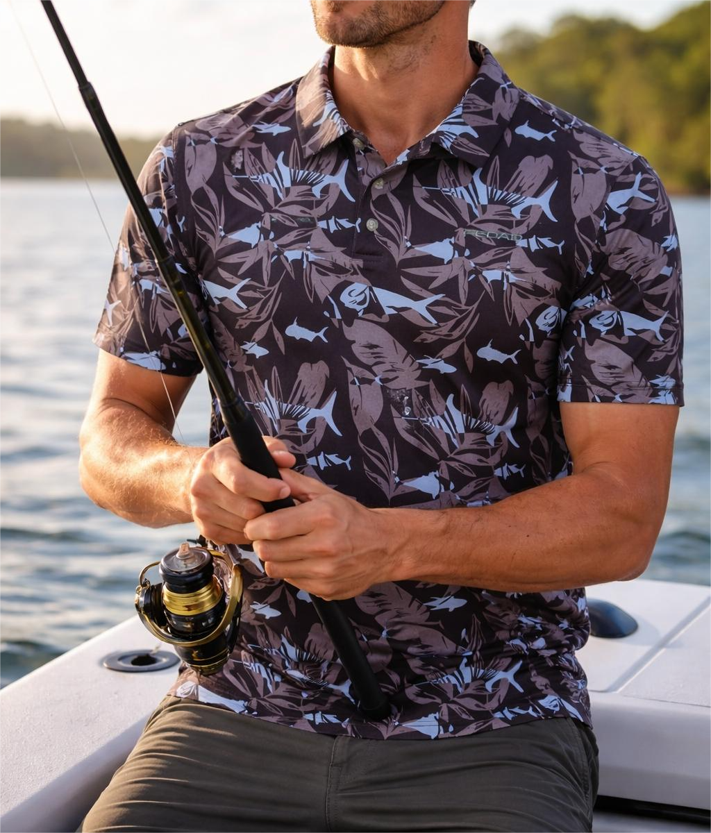 PREMIER POLO CHARCOAL