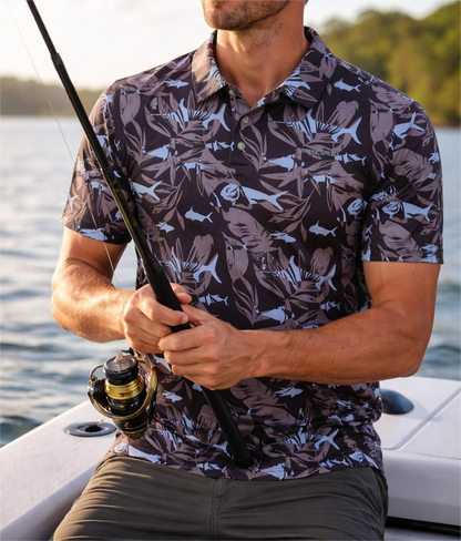 PREMIER POLO CHARCOAL